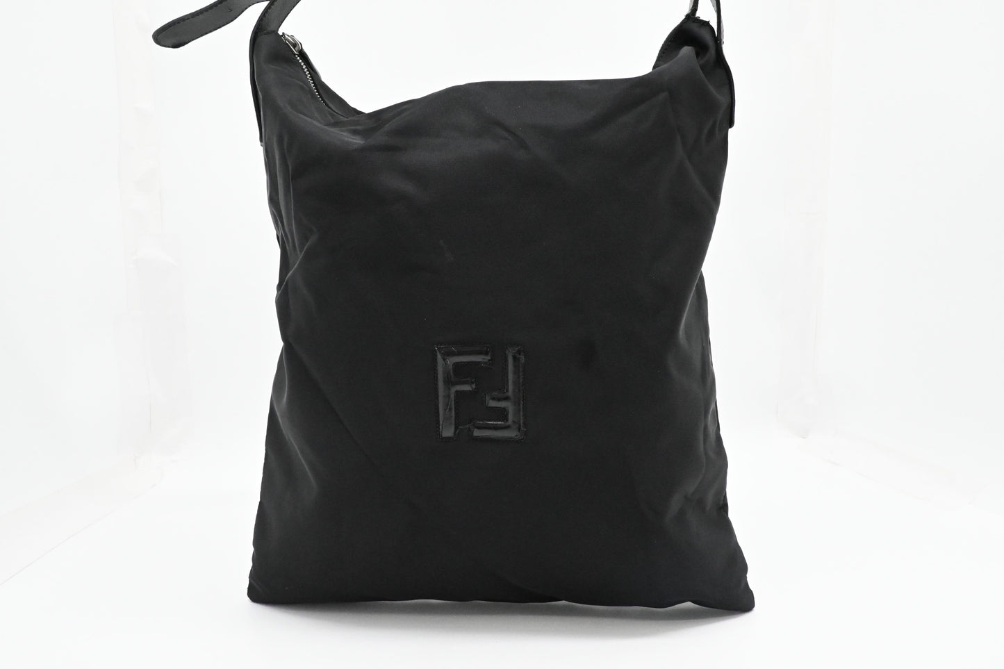 Fendi Hand Bag in Black Nylon