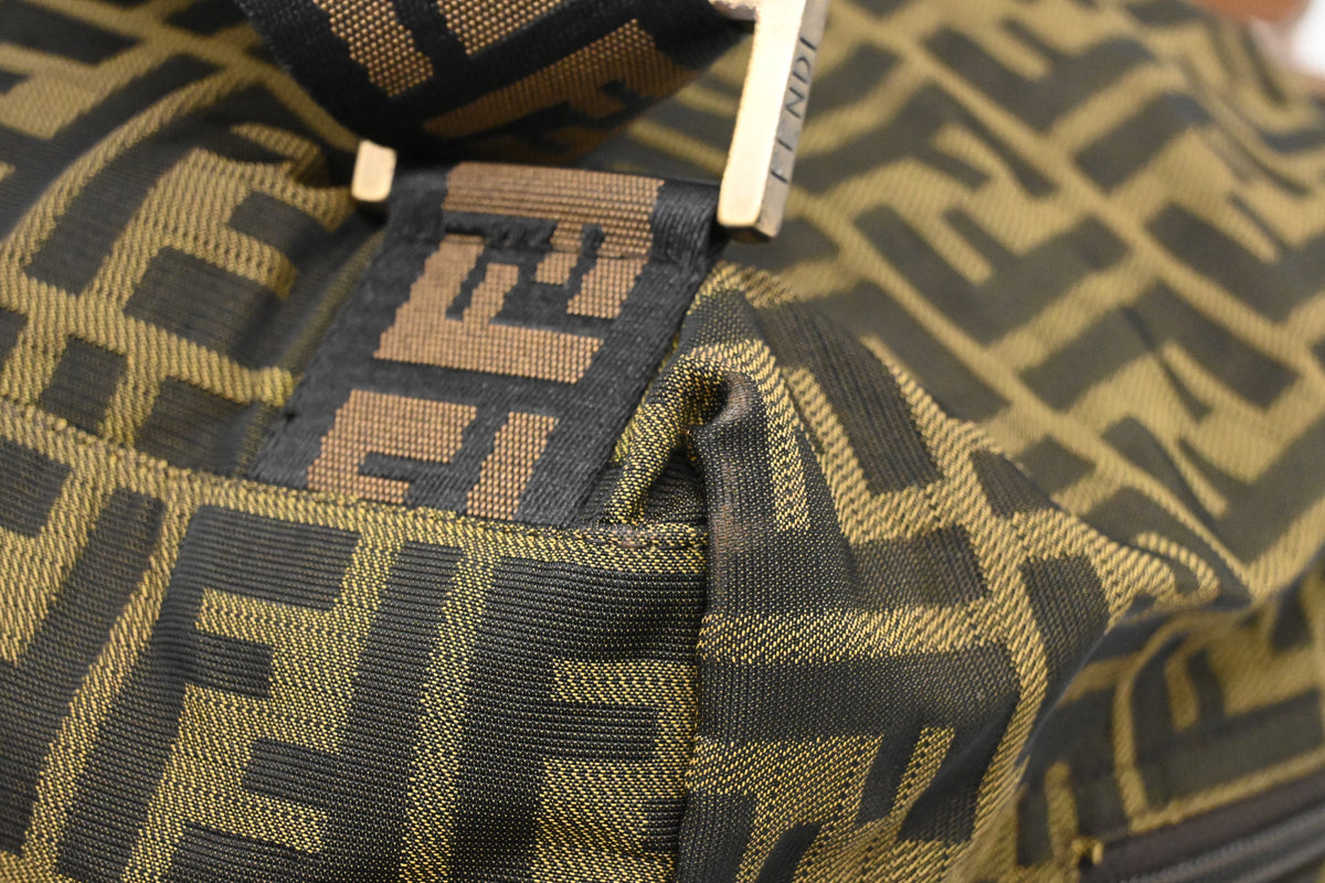 Fendi Backpack in Zucca Canvas