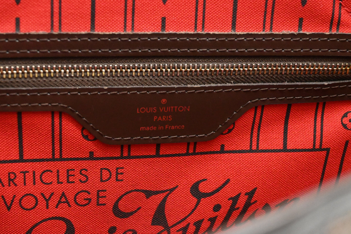 Louis Vuitton Neverfull PM in Damier Ebene Canvas