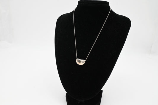Tiffany & Co. Bean Necklace in Sterling Silver