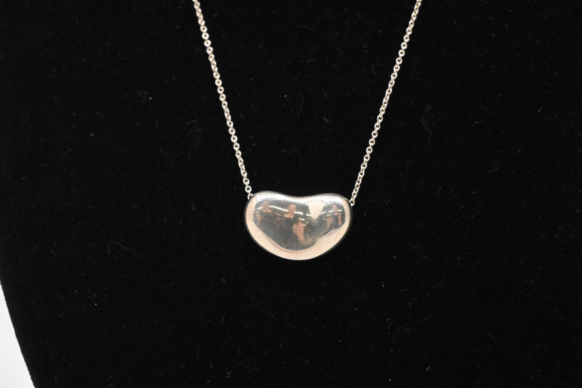 Tiffany & Co. Bean Necklace in Sterling Silver