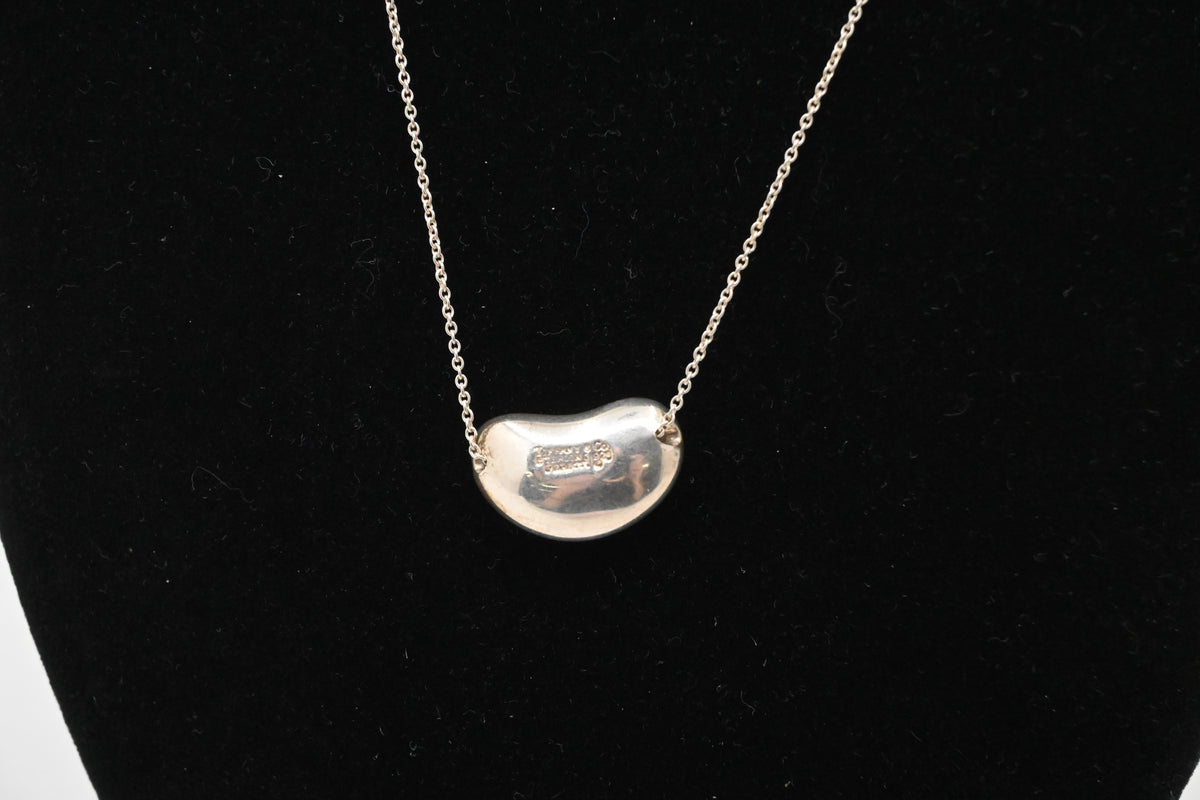 Tiffany & Co. Bean Necklace in Sterling Silver