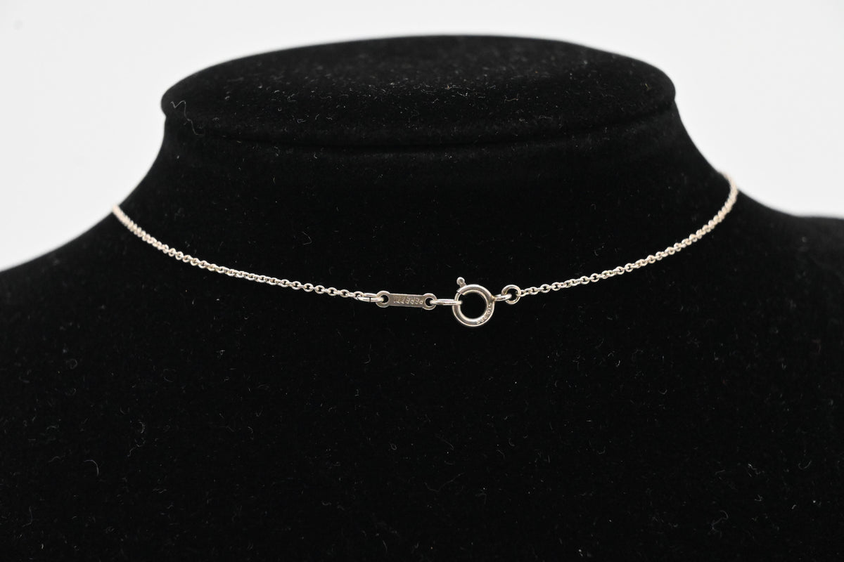 Tiffany & Co. Bean Necklace in Sterling Silver