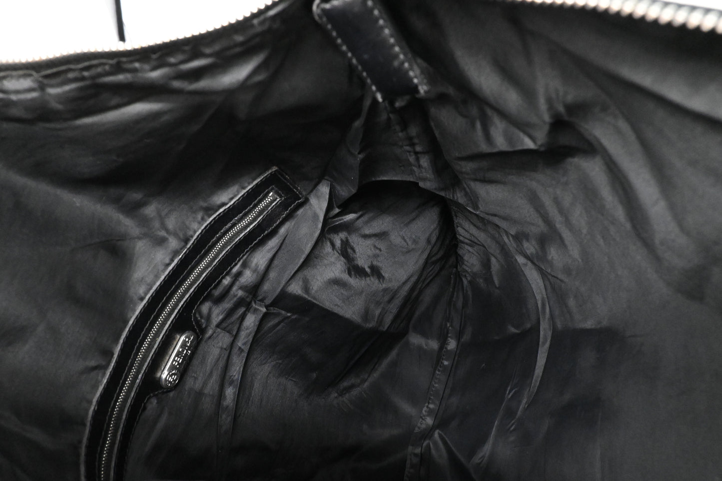 Fendi Hand Bag in Black Nylon