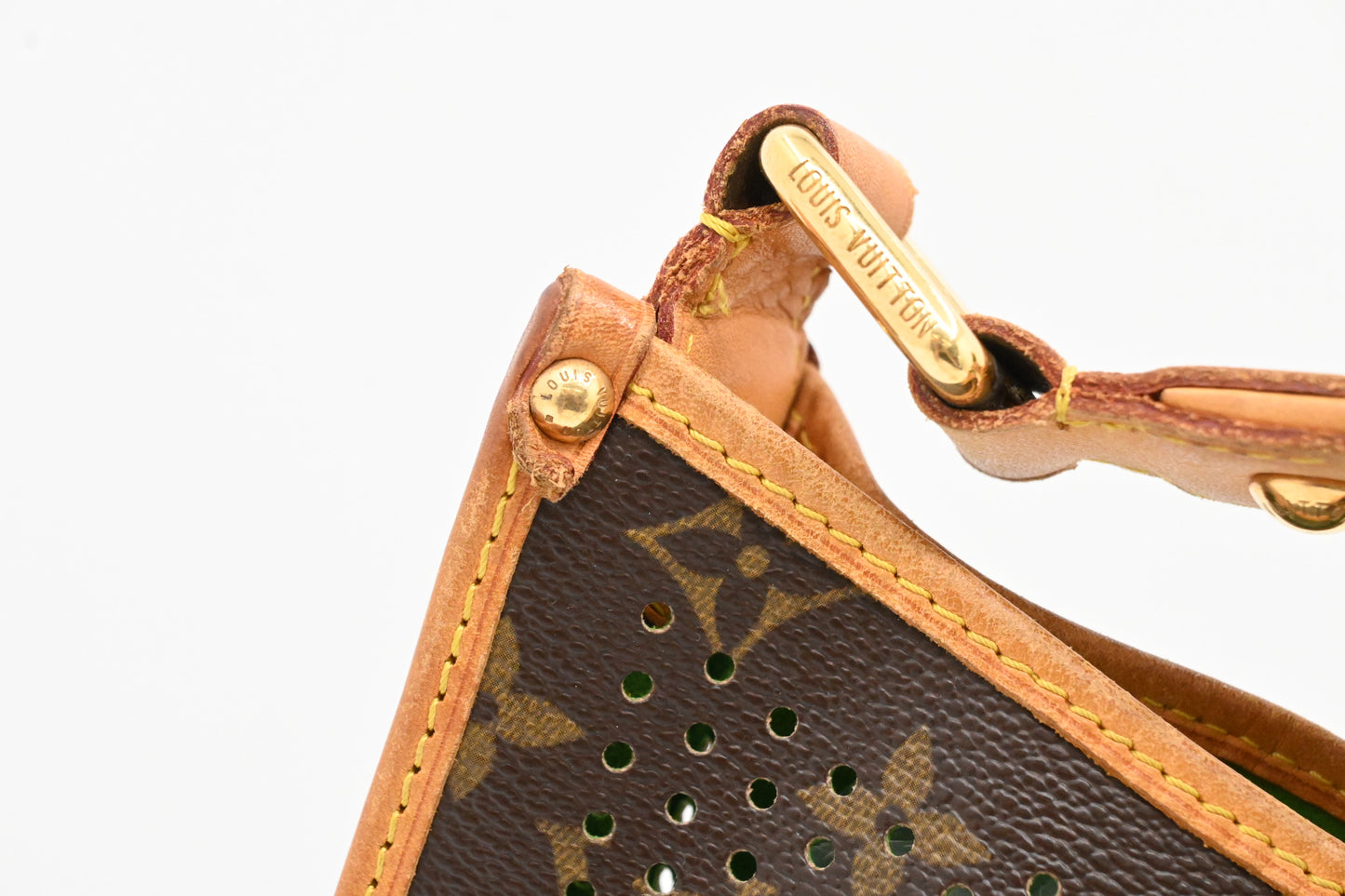 Louis Vuitton Musette Perforated Green in Monogram Canvas