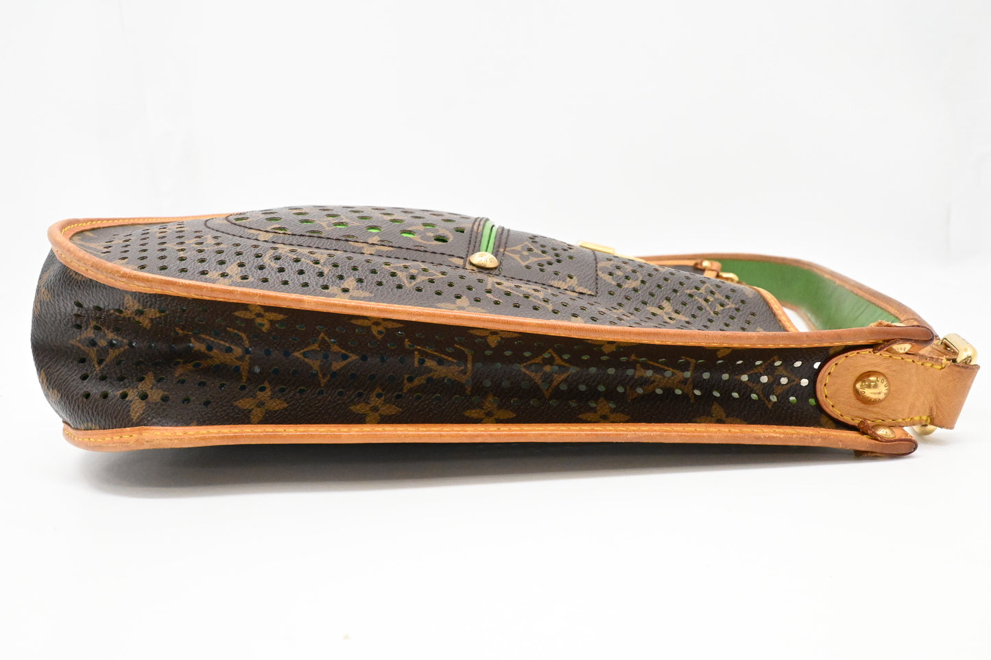 Louis Vuitton Musette Perforated Green in Monogram Canvas