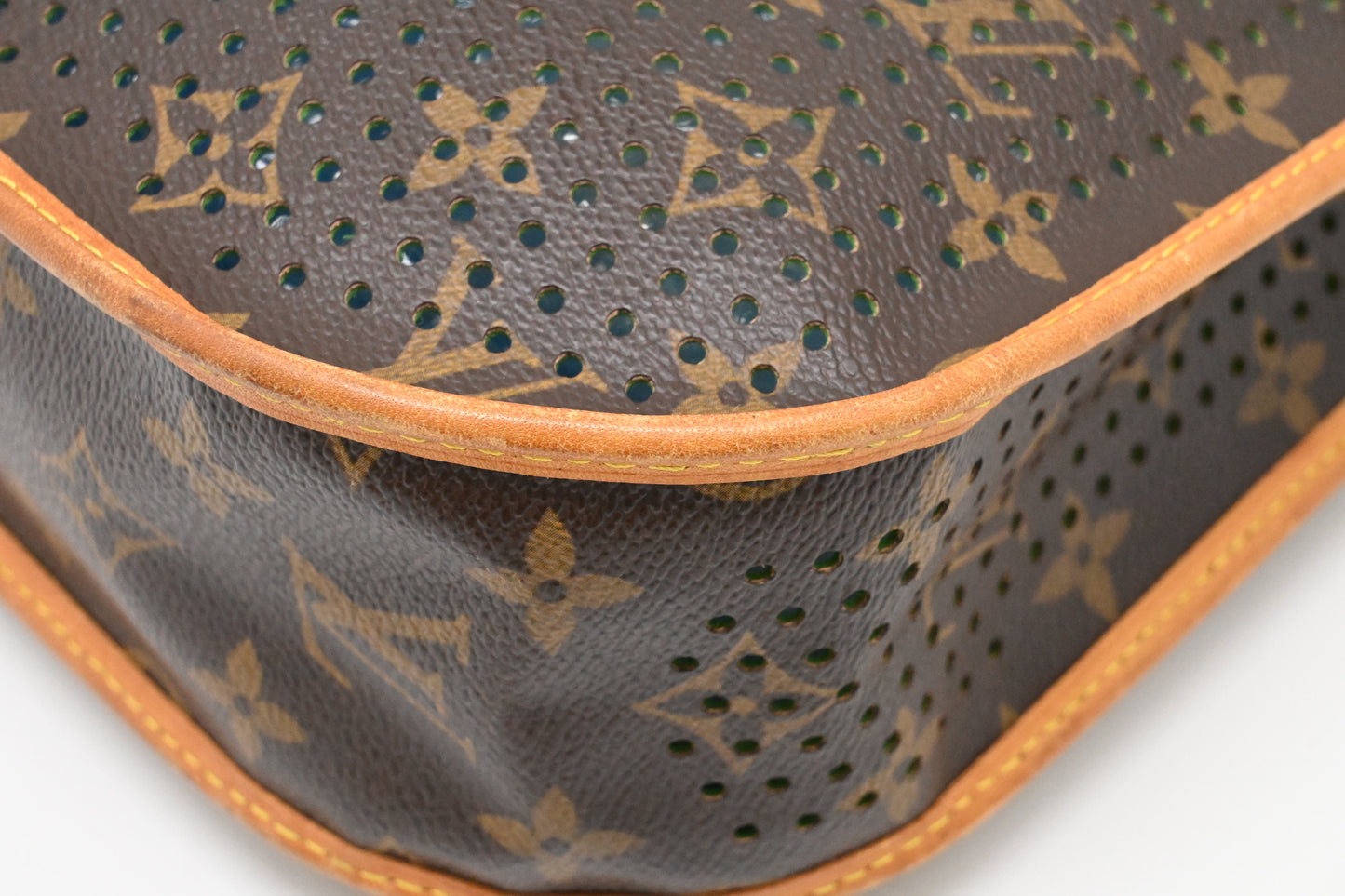 Louis Vuitton Musette Perforated Green in Monogram Canvas