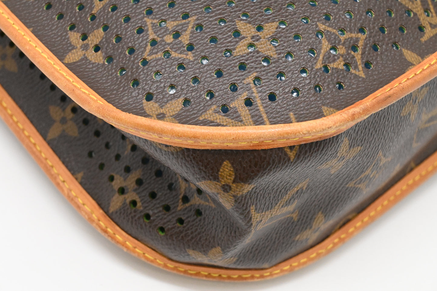 Louis Vuitton Musette Perforated Green in Monogram Canvas