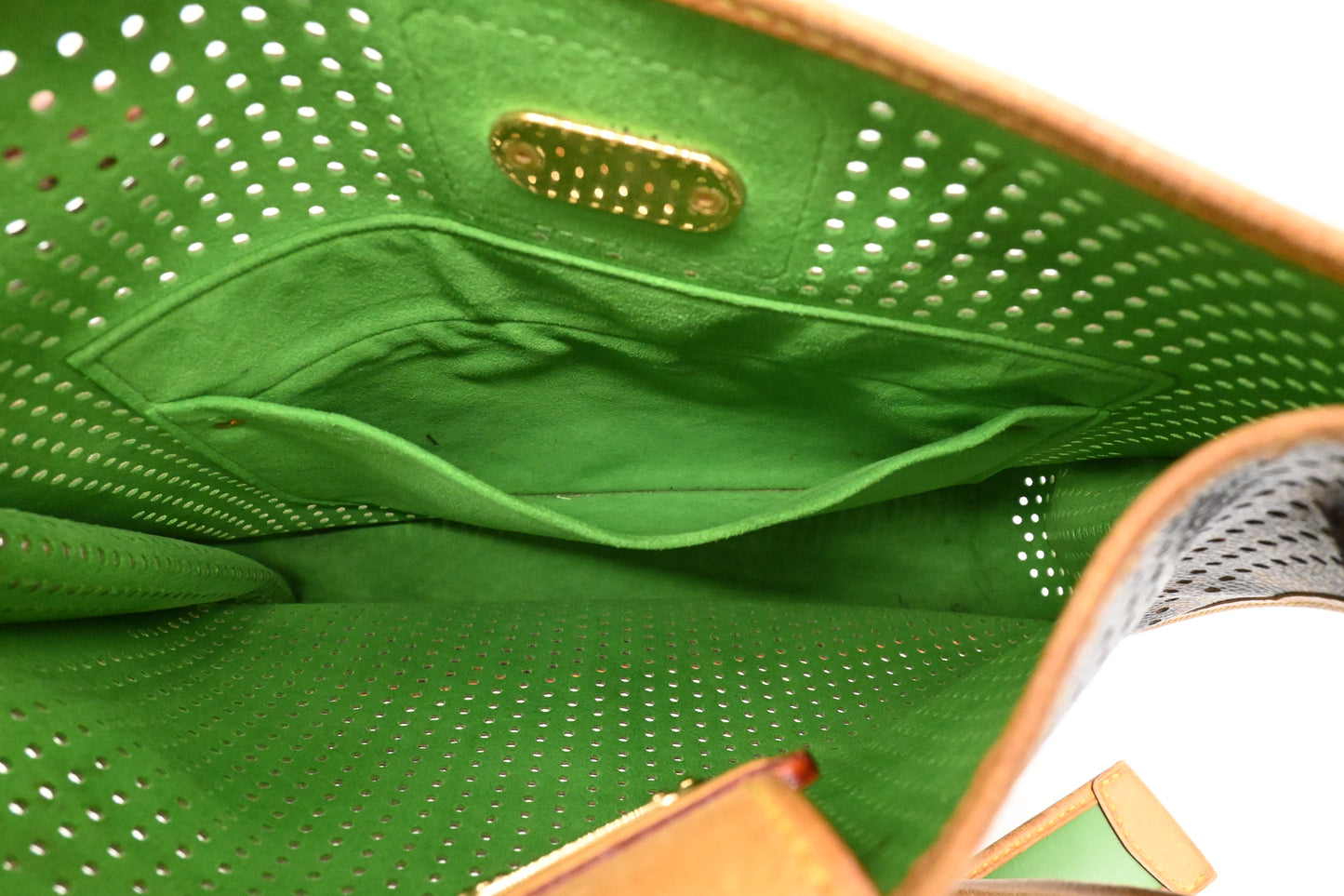 Louis Vuitton Musette Perforated Green in Monogram Canvas