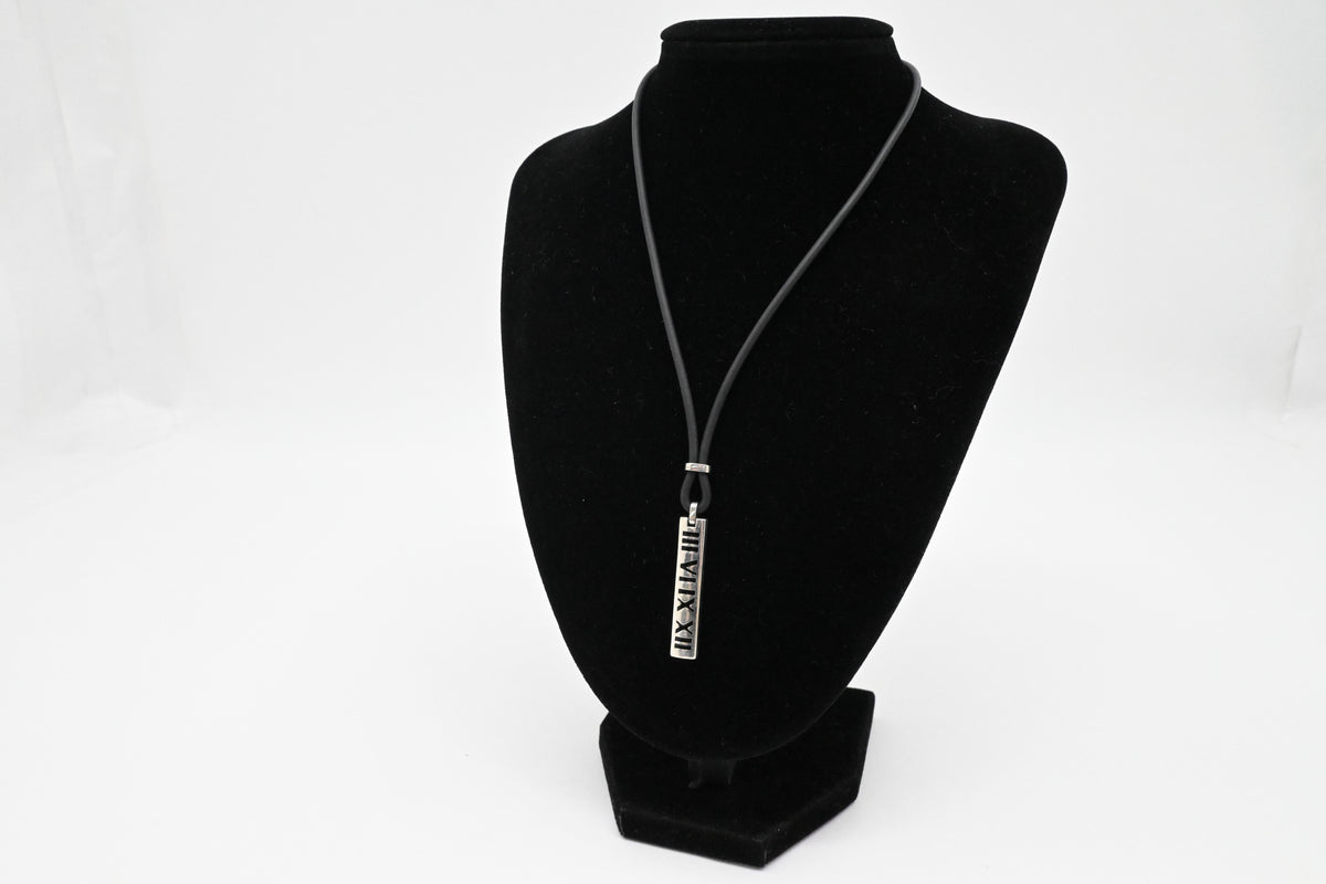 Tiffany & Co. Atlas Bar Necklace in Sterling Silver