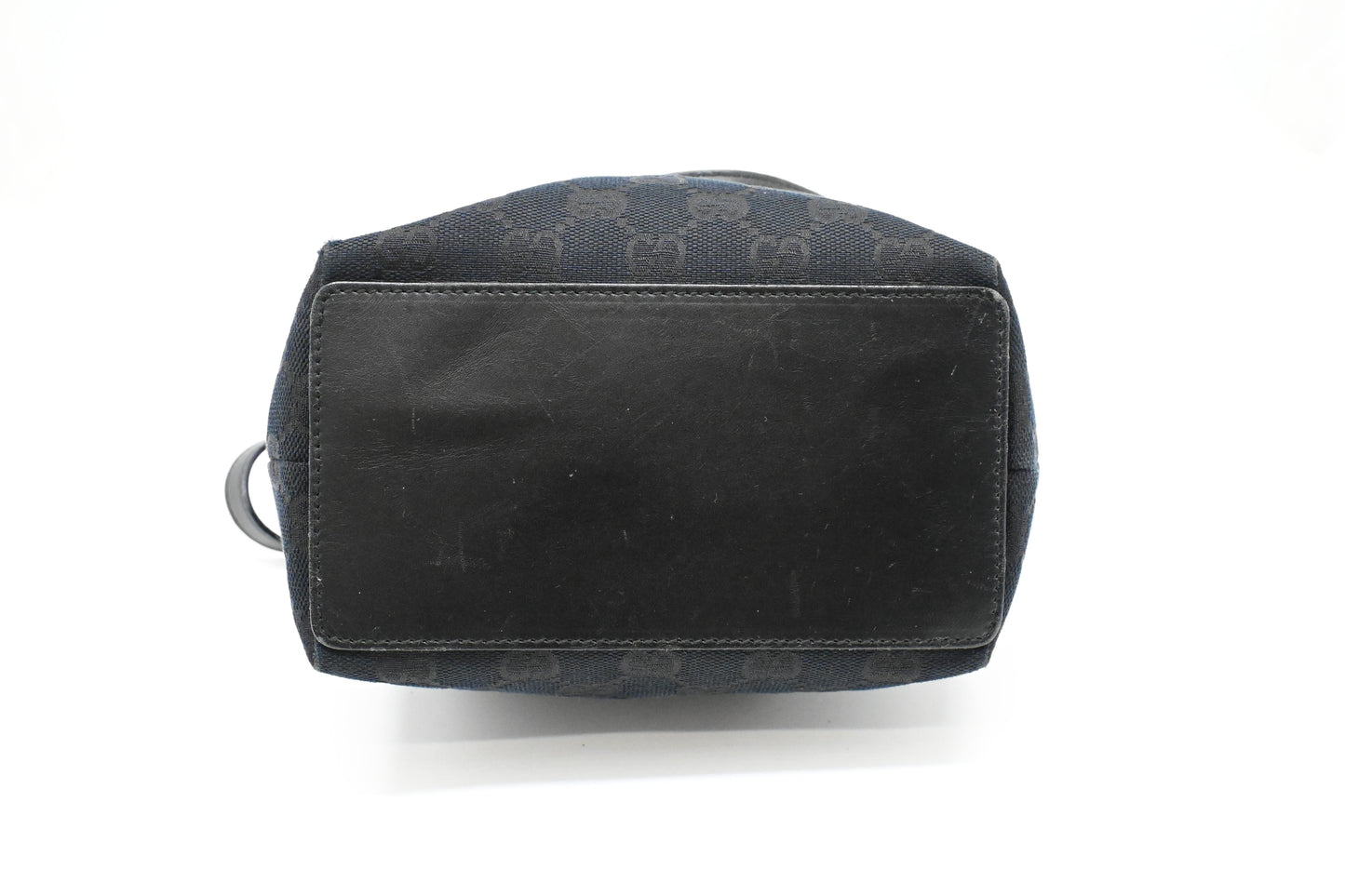 Gucci Small Tote in Black GG Canvas