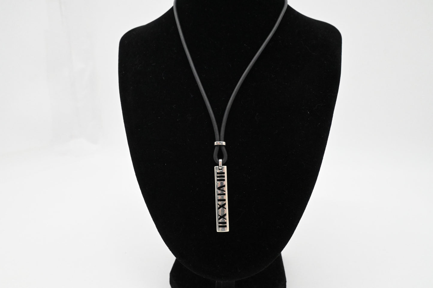Tiffany & Co. Atlas Bar Necklace in Sterling Silver