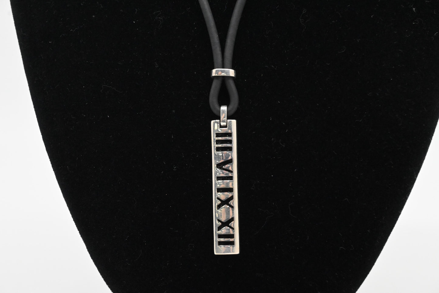 Tiffany & Co. Atlas Bar Necklace in Sterling Silver