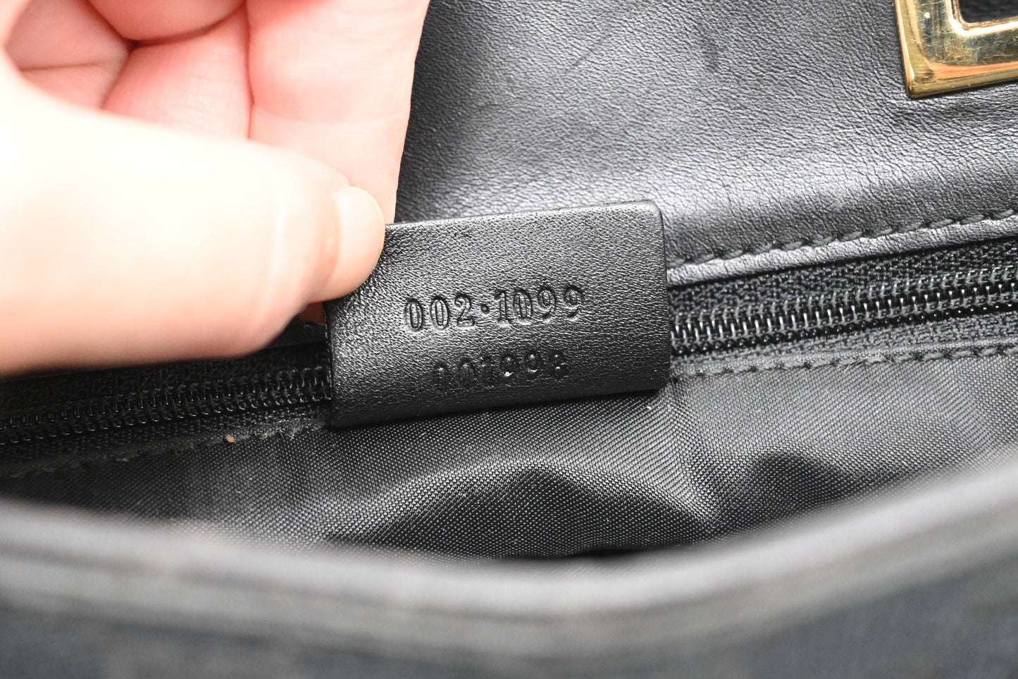 Gucci Small Tote in Black GG Canvas