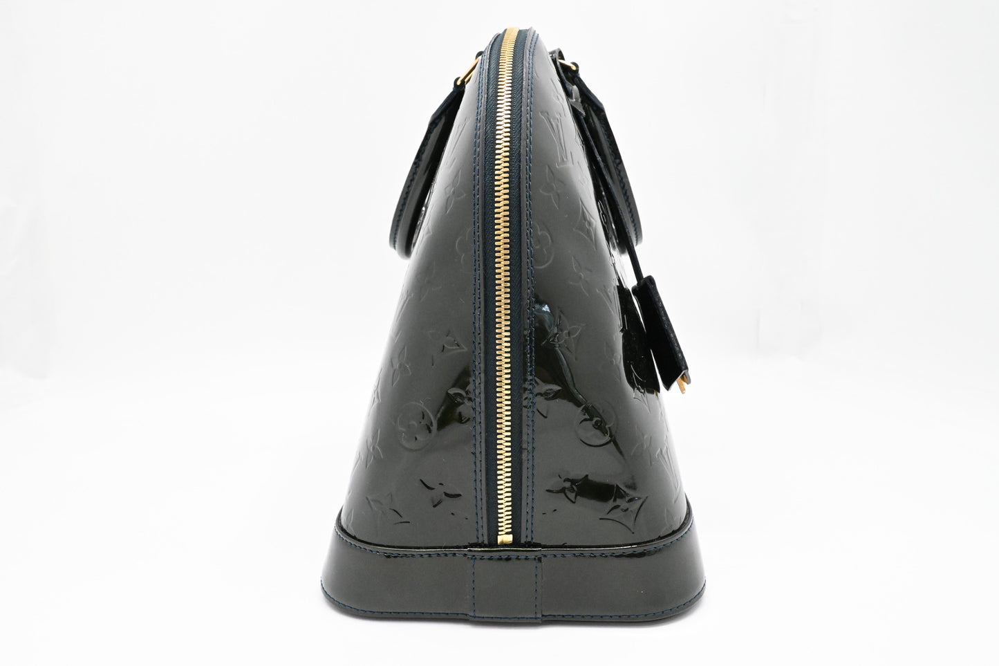 Louis Vuitton Alma GM in Green Vernis Leather