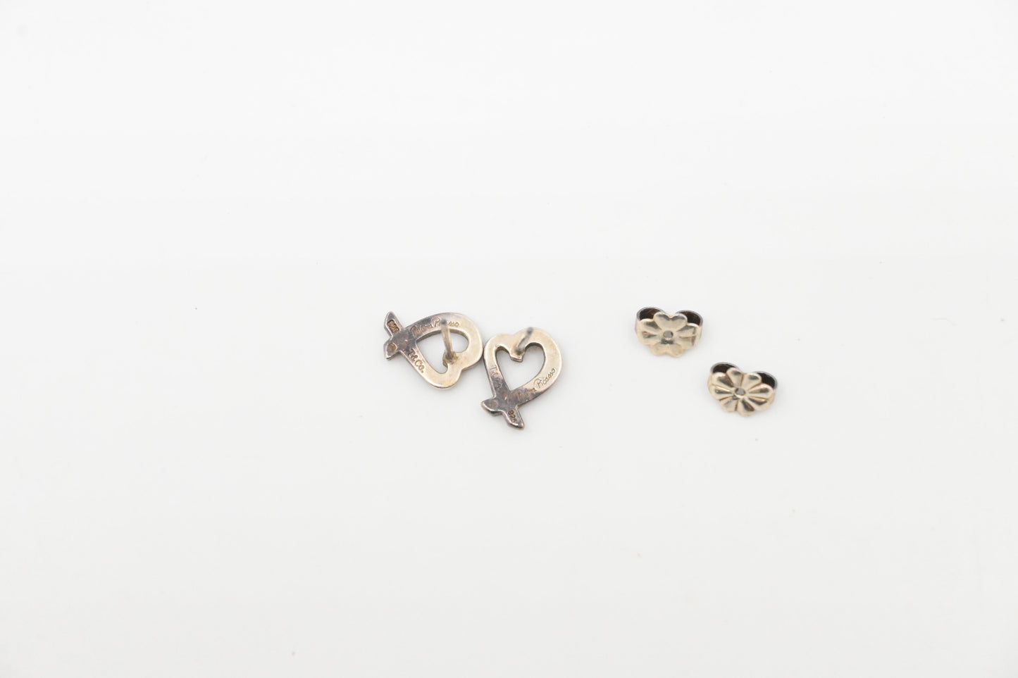 Tiffany & Co. Loving Heart Earrings in Sterling Silver