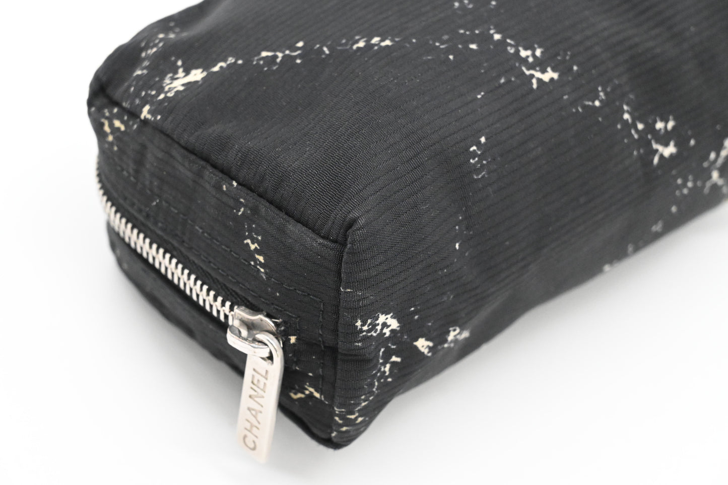 Chanel Travel Line Pouch in Black Nylon