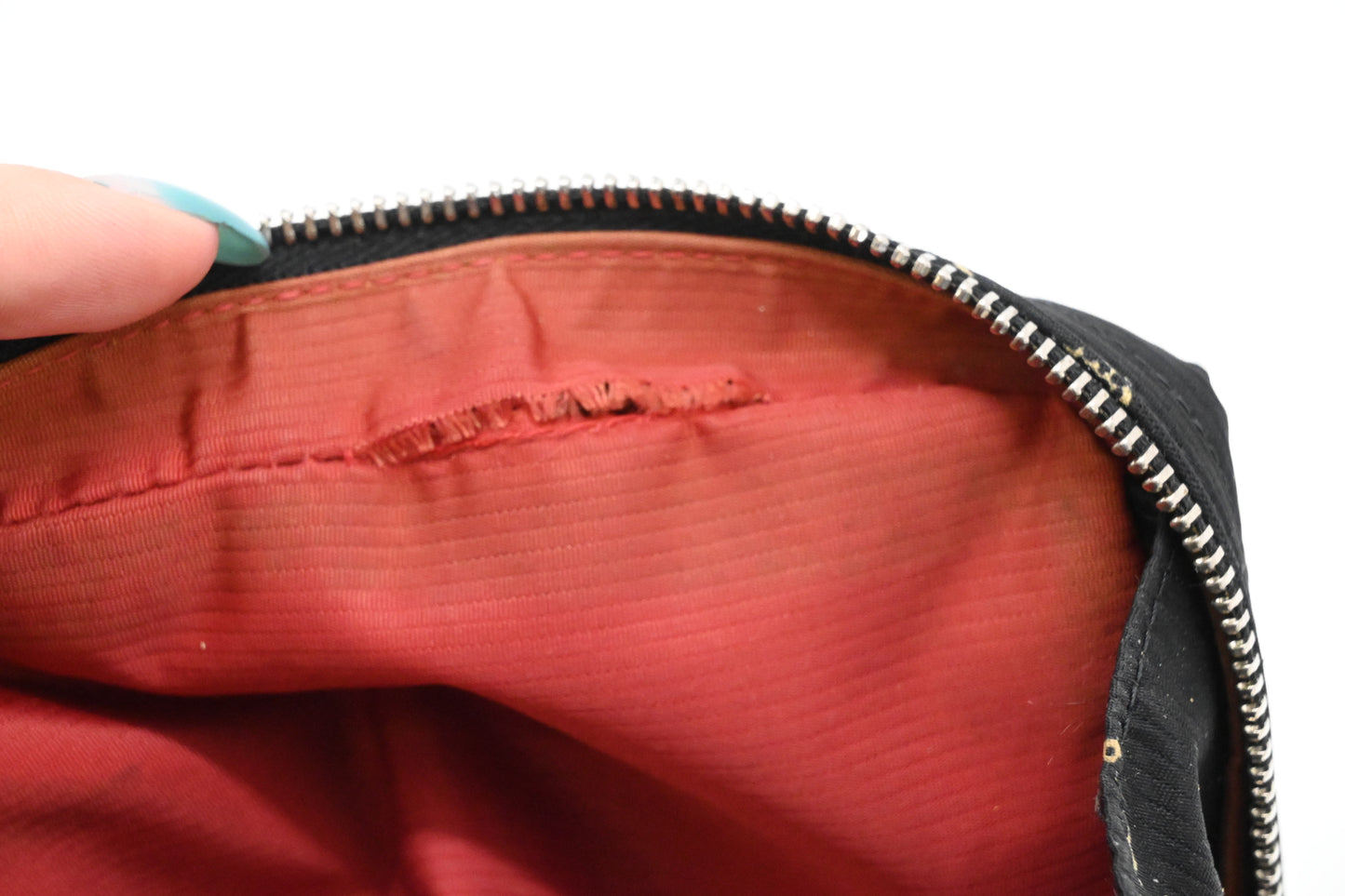 Chanel Travel Line Pouch in Black Nylon