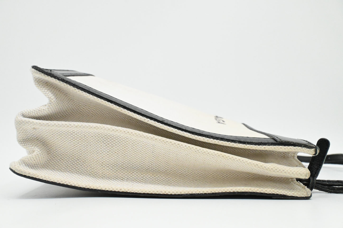 Balenciaga Shoulder Bag in White Canvas