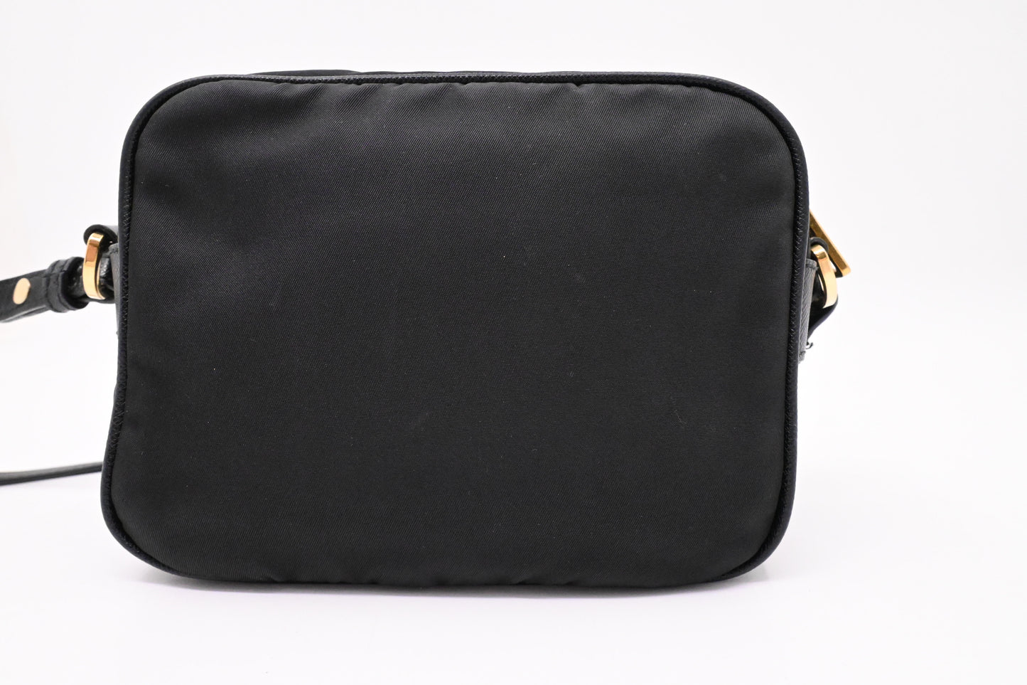 Prada Small Camera Bag in Black Nylon