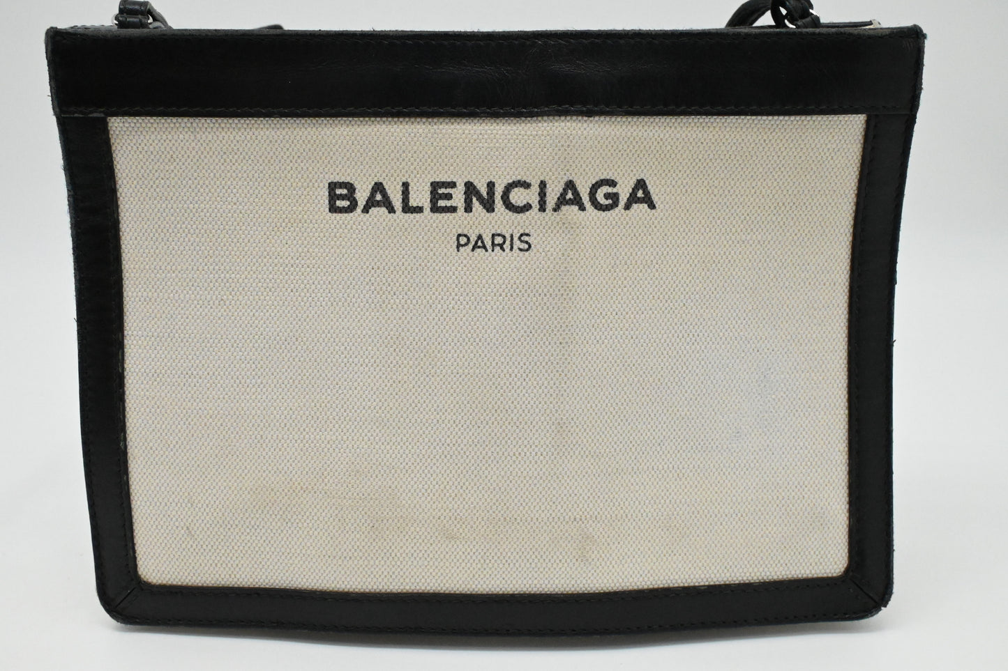 Balenciaga Shoulder Bag in White Canvas