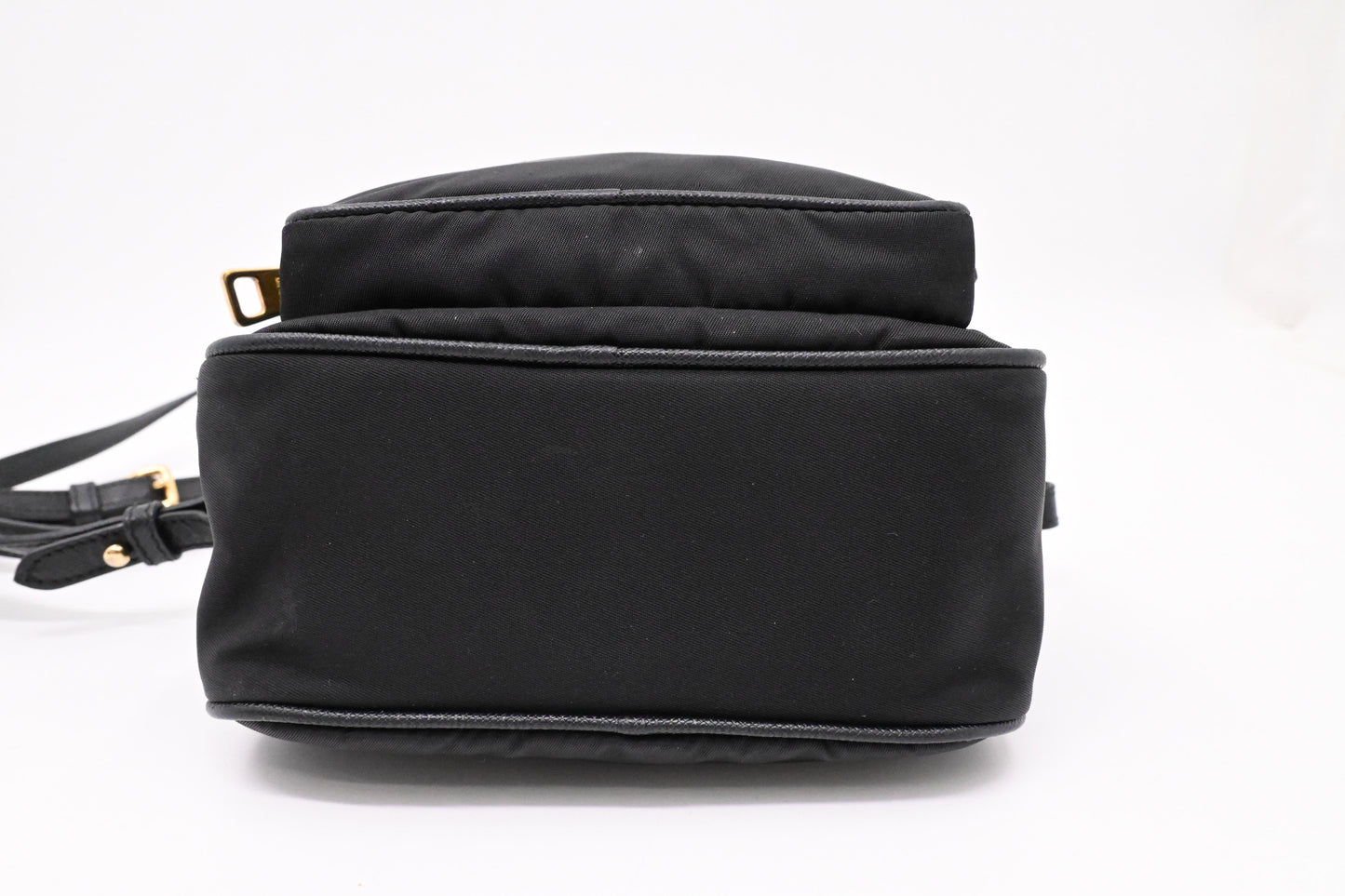Prada Small Camera Bag in Black Nylon