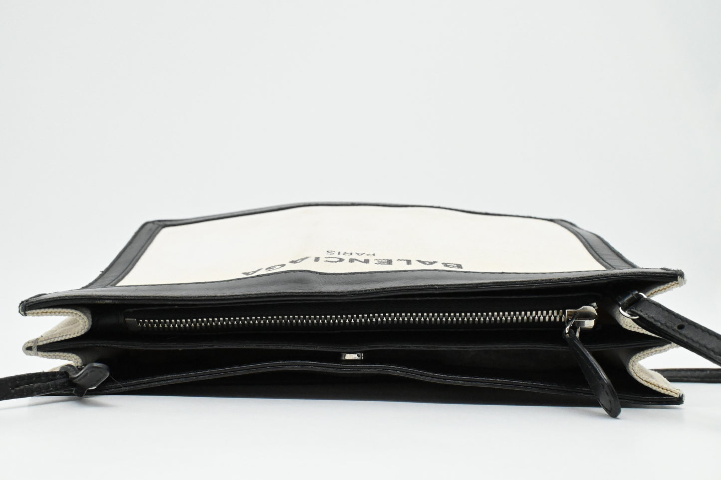 Balenciaga Shoulder Bag in White Canvas