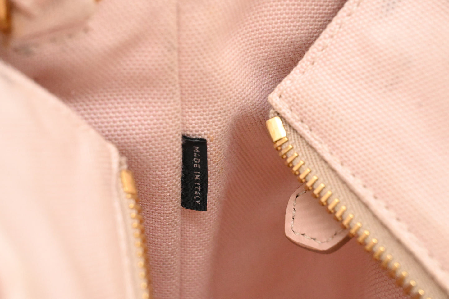 Prada Wicker Basket Bag in Pink Canvas