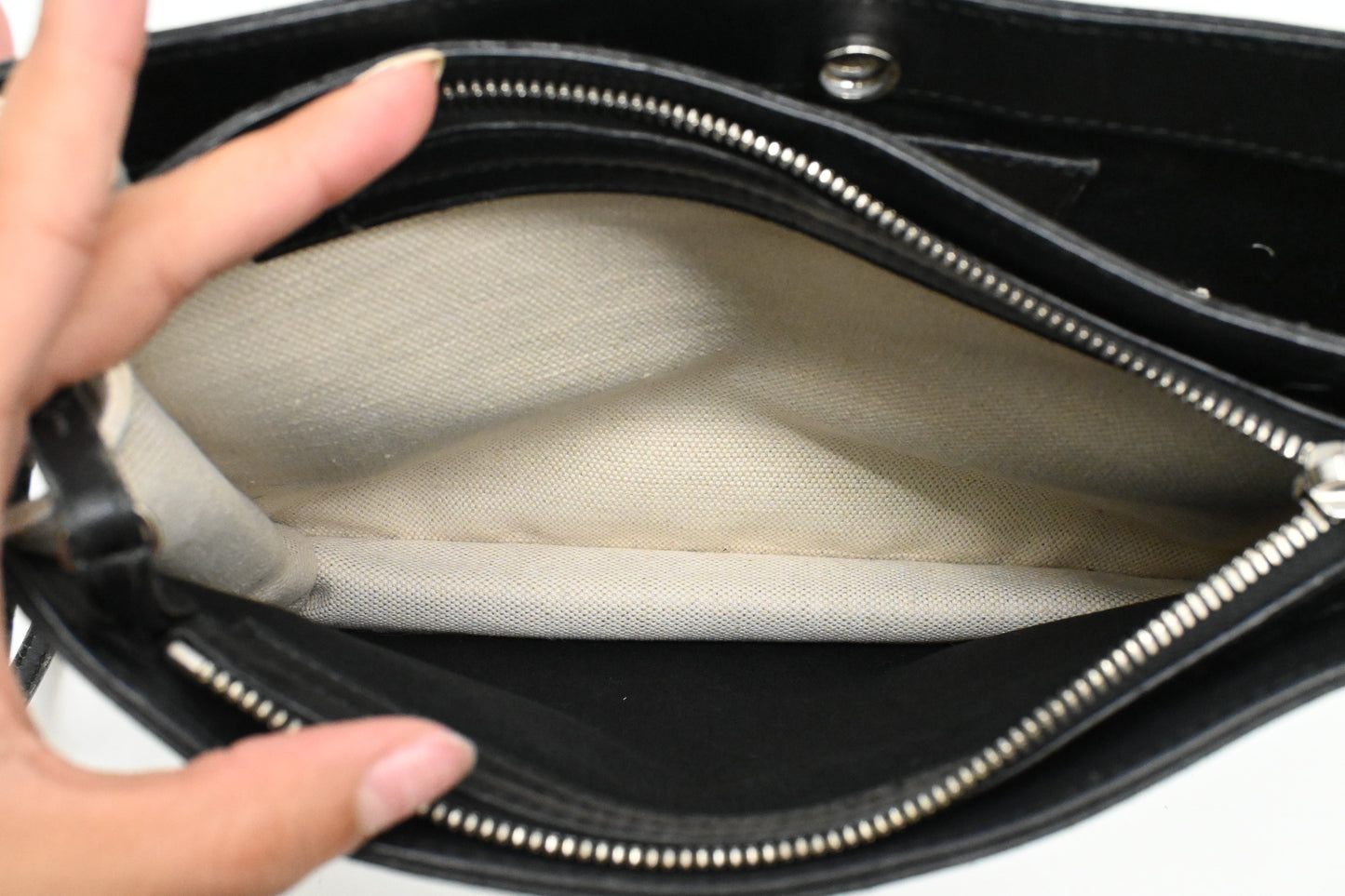 Balenciaga Shoulder Bag in White Canvas