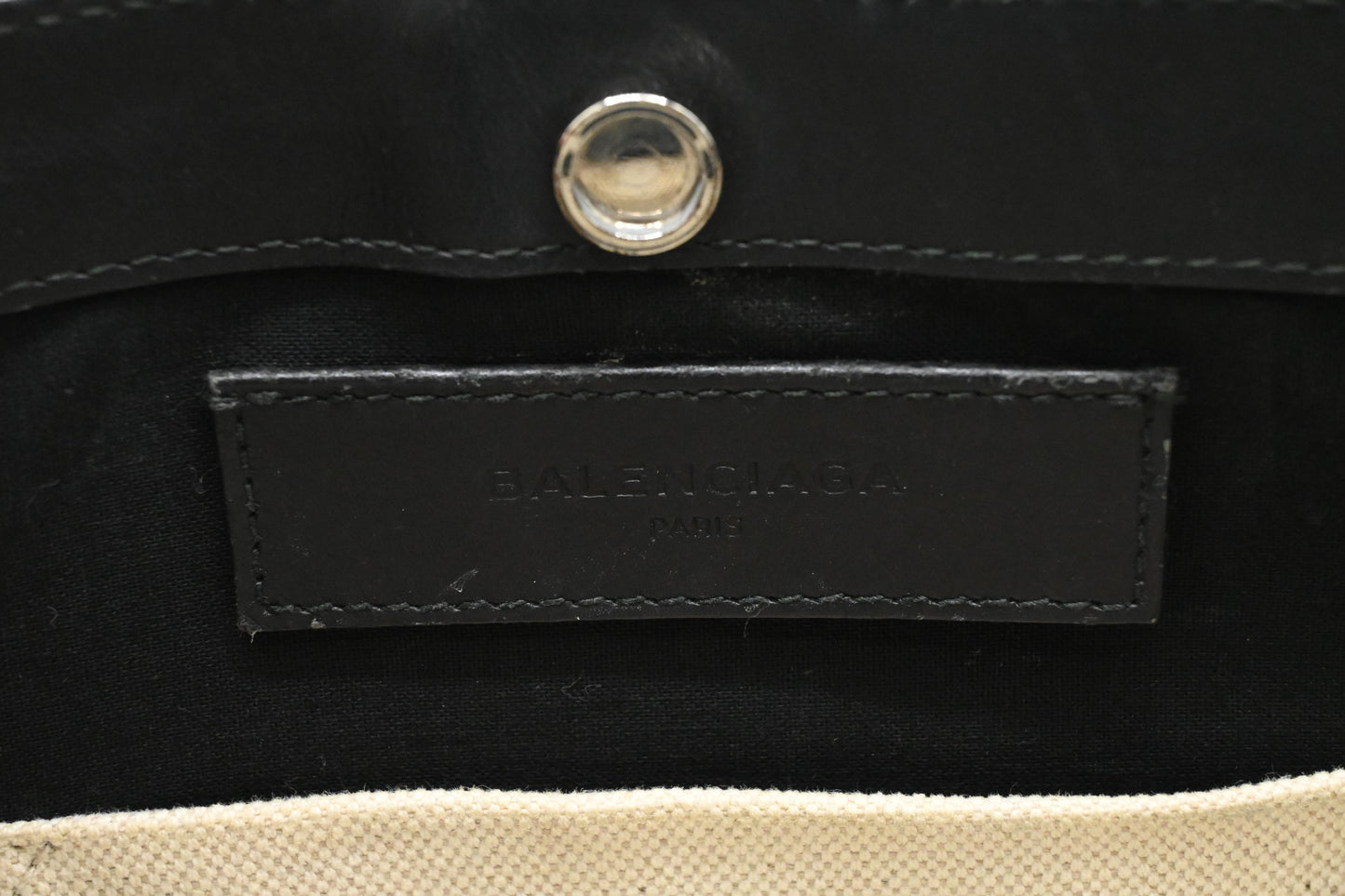 Balenciaga Shoulder Bag in White Canvas