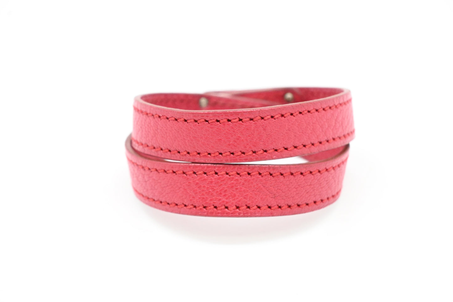 Hermes Kelly Bracelet in Red Leather