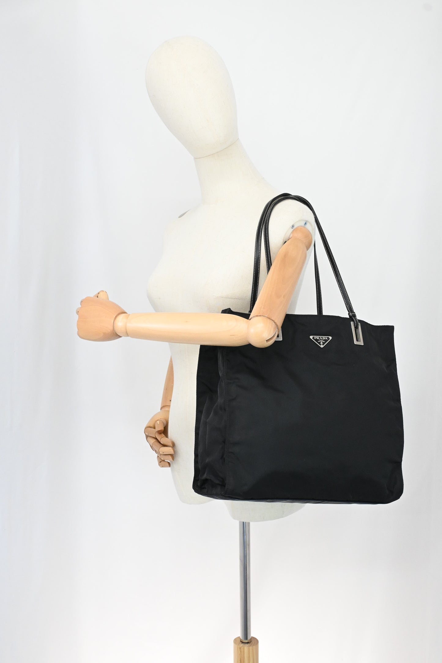 Prada Shoulder Bag in Black Nylon