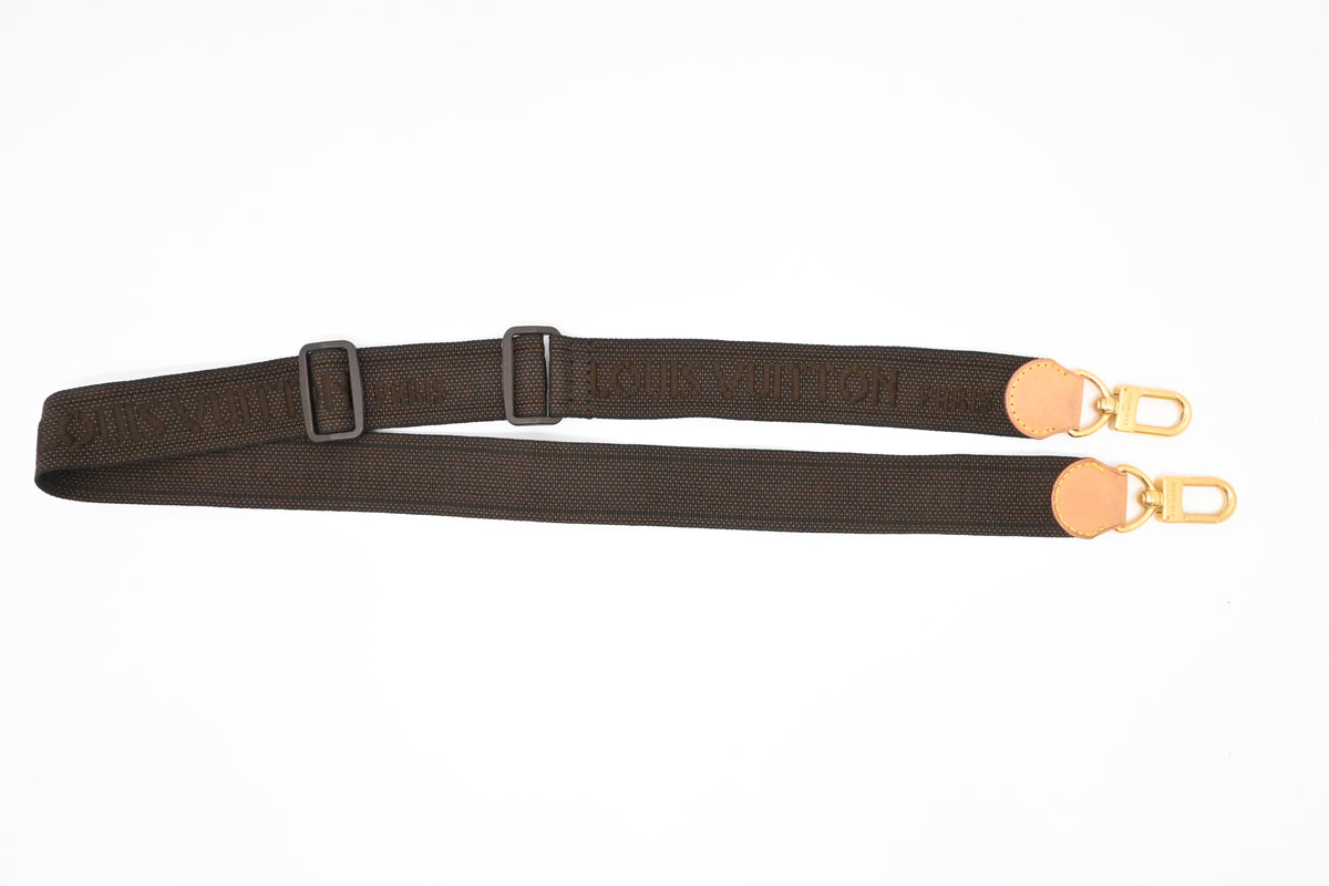 Louis Vuitton Brown Nylon Strap