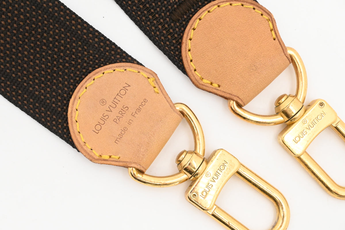 Louis Vuitton Brown Nylon Strap