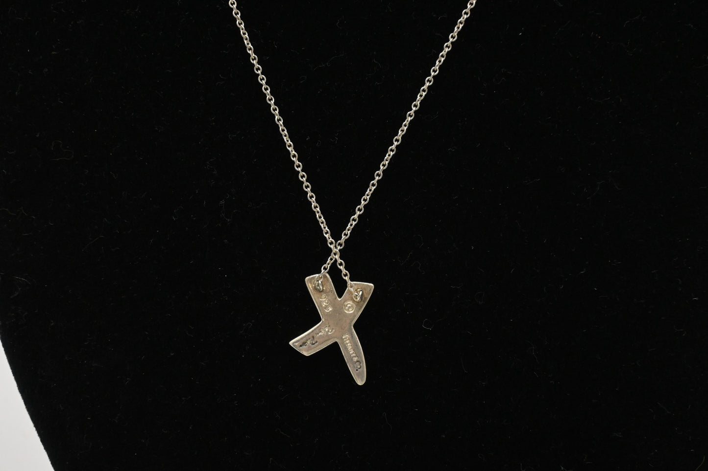 Tiffany & Co. Paloma Picasso Kiss Necklace in Sterling Silver