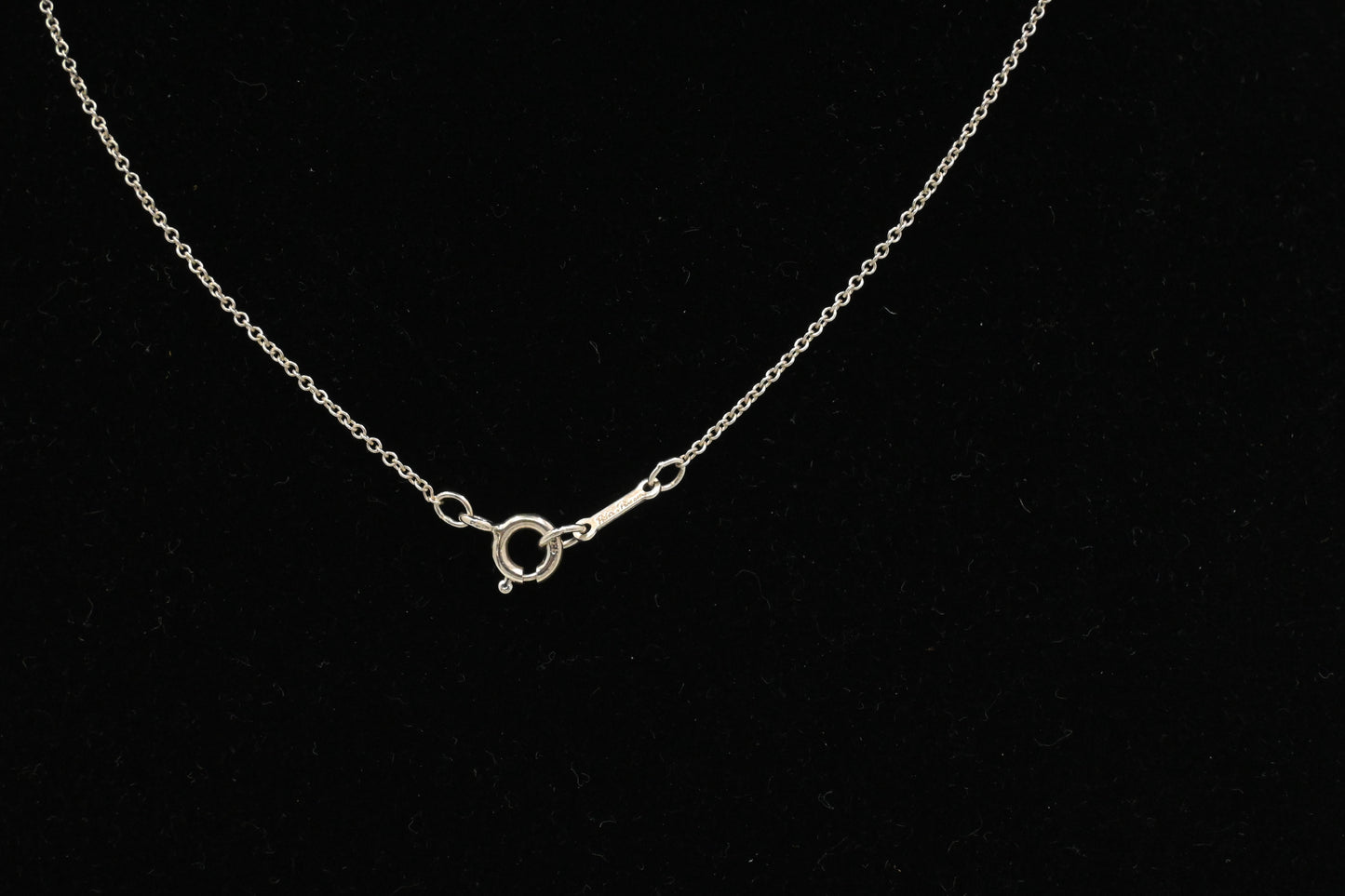 Tiffany & Co. Paloma Picasso Kiss Necklace in Sterling Silver