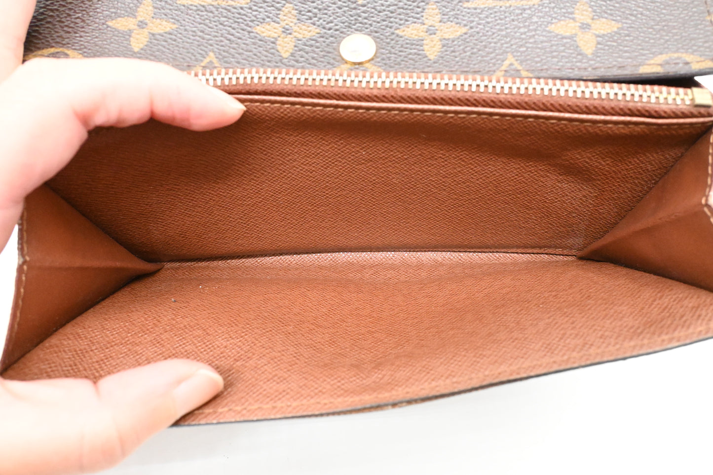 Louis Vuitton Sarah Wallet in Monogram Canvas