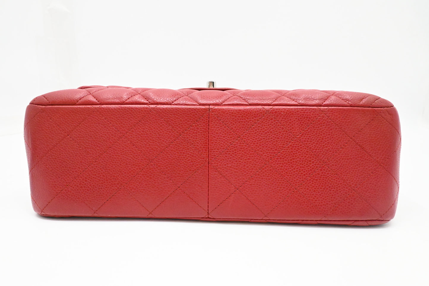 Chanel Jumbo Flap in Red Caviar Leather