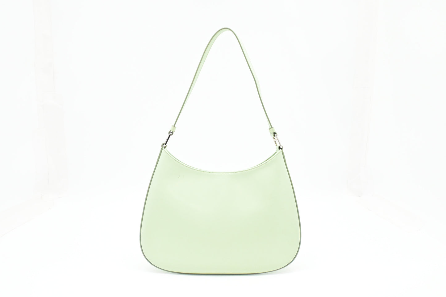 Prada Cleo Shoulder Bag in Aqua Leather