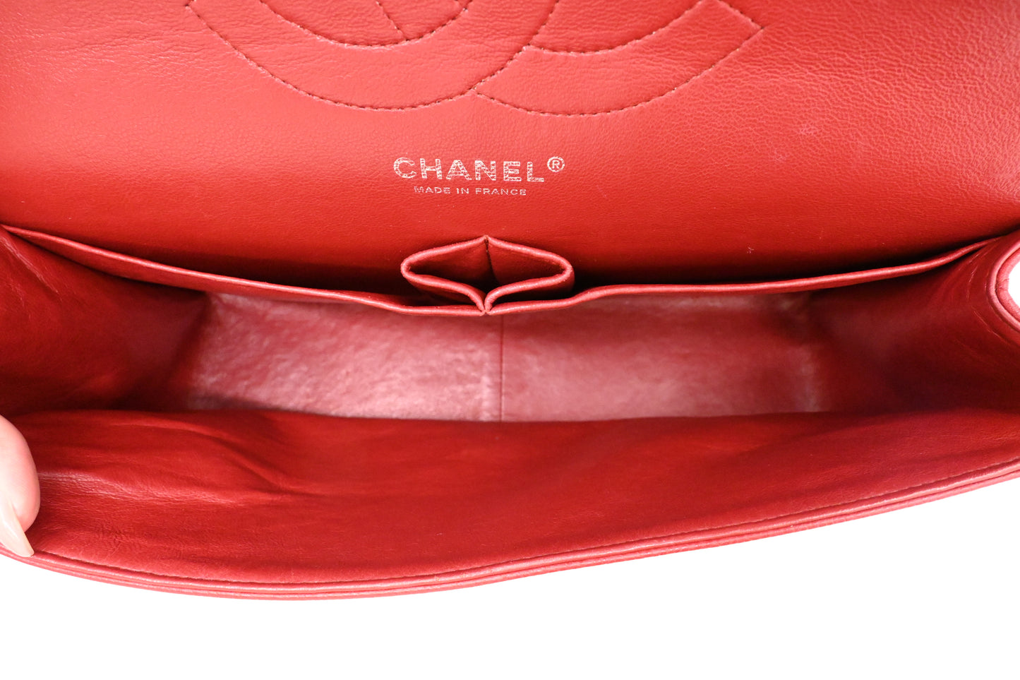 Chanel Jumbo Flap in Red Caviar Leather