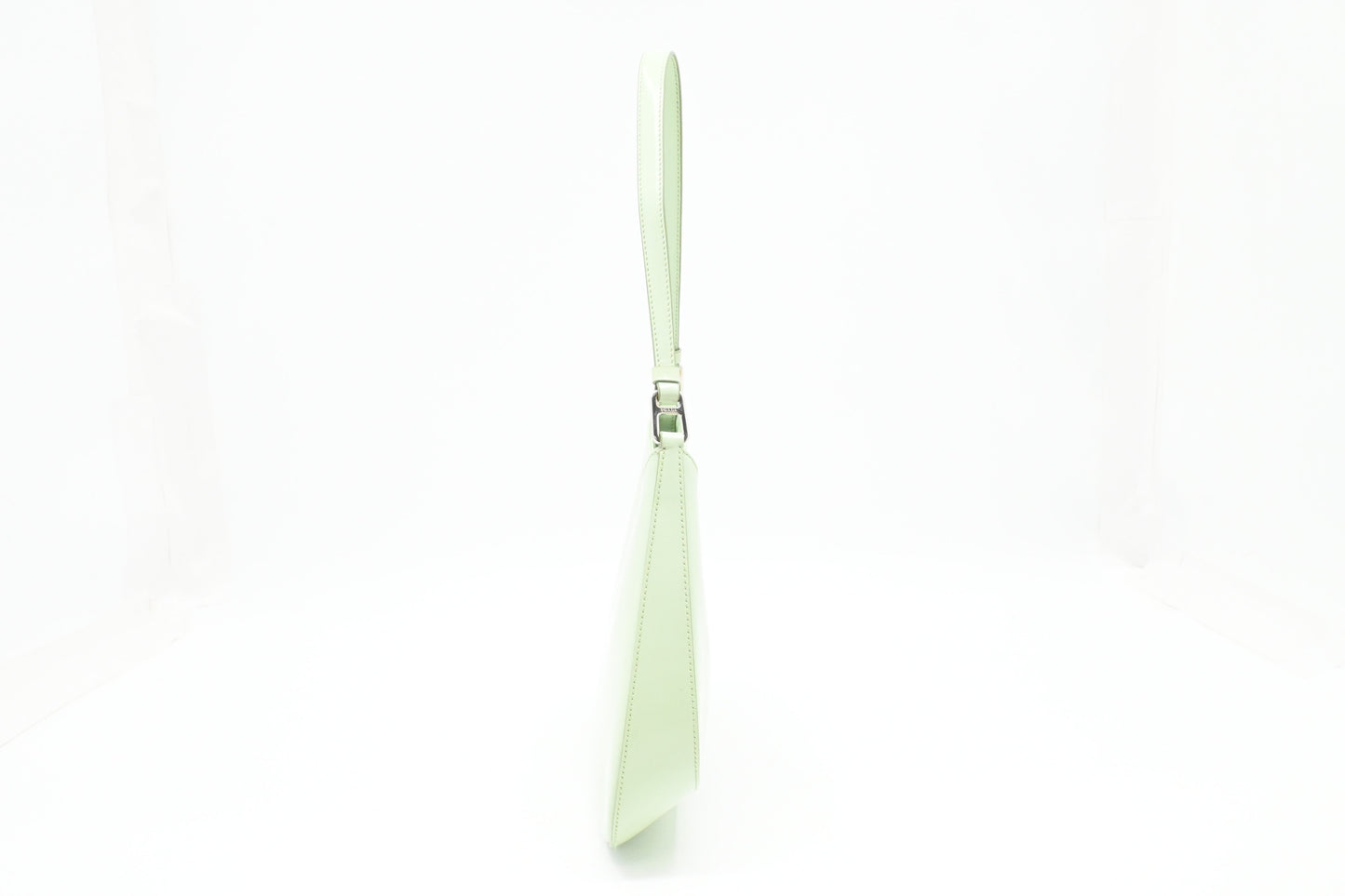 Prada Cleo Shoulder Bag in Aqua Leather