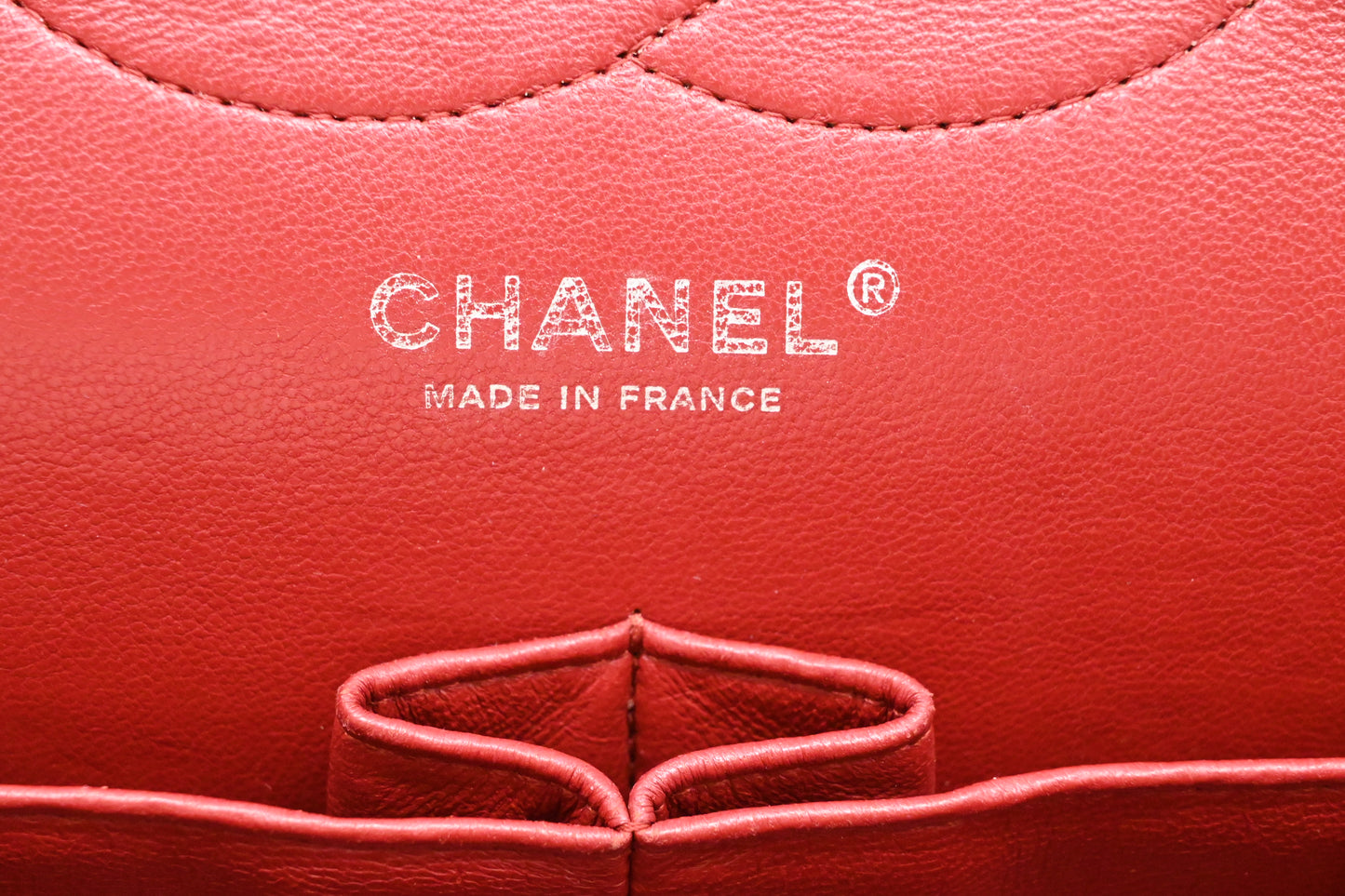 Chanel Jumbo Flap in Red Caviar Leather
