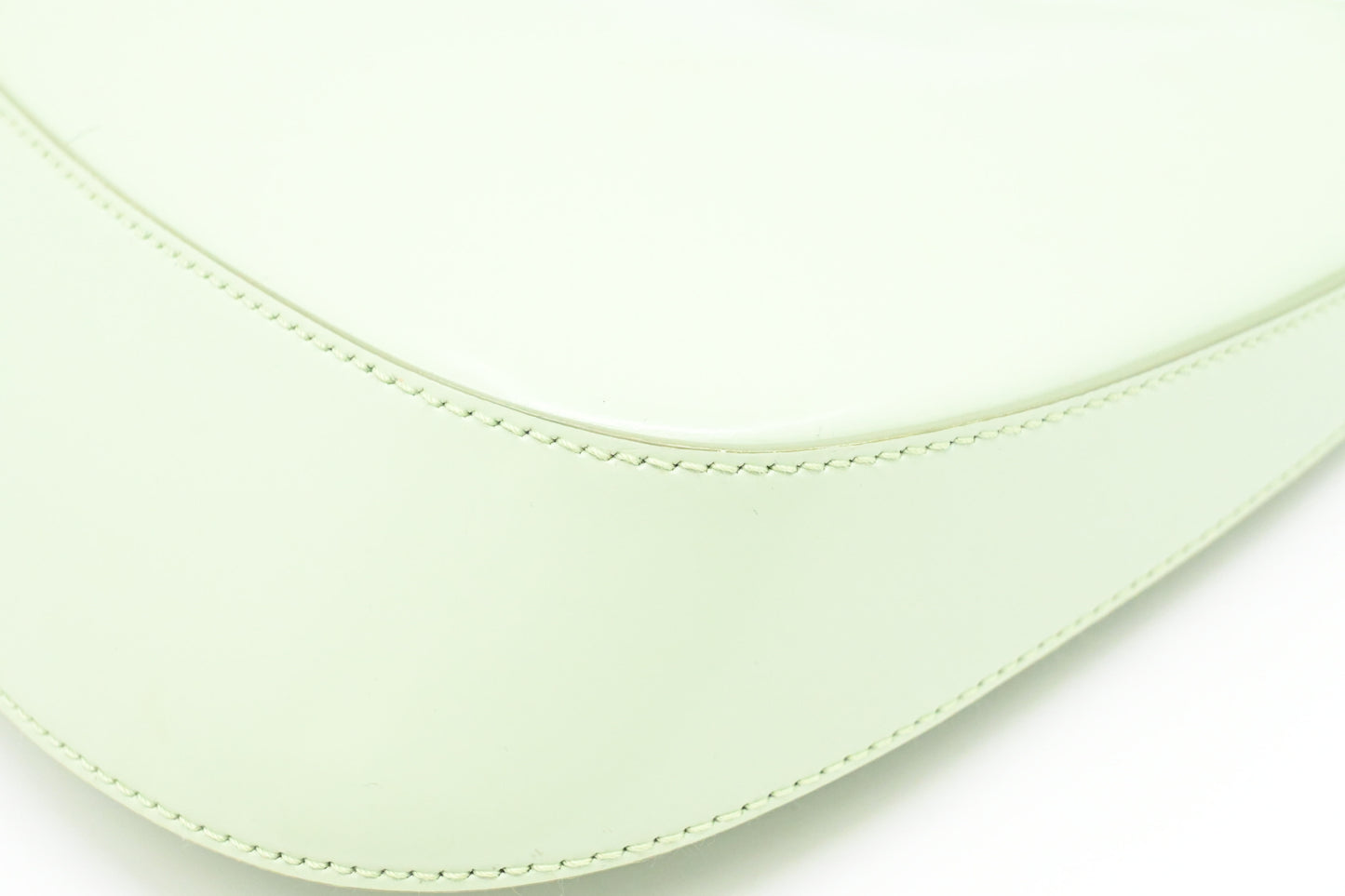 Prada Cleo Shoulder Bag in Aqua Leather