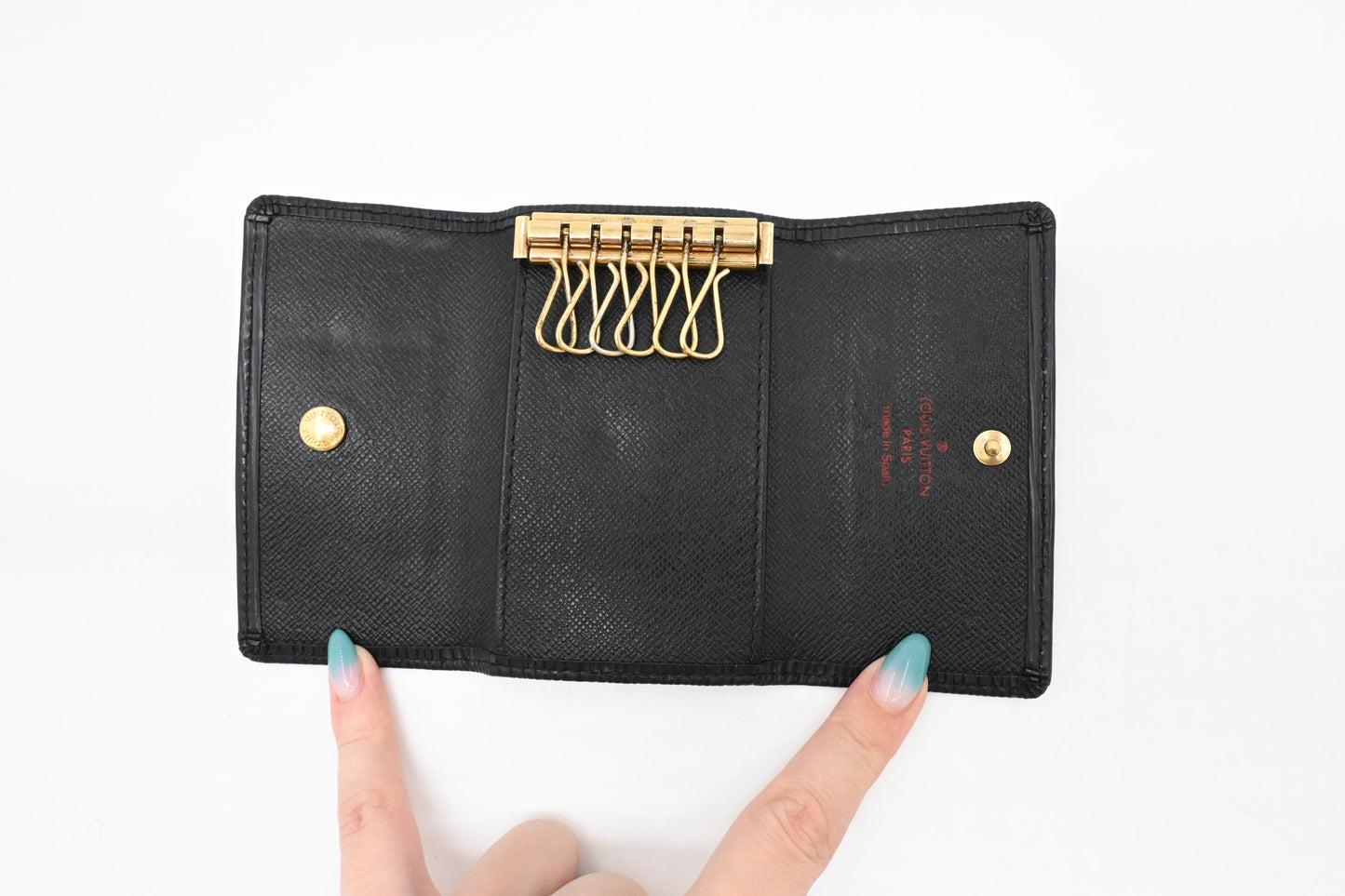 Louis Vuitton Multicles 6 in Black Epi Leather