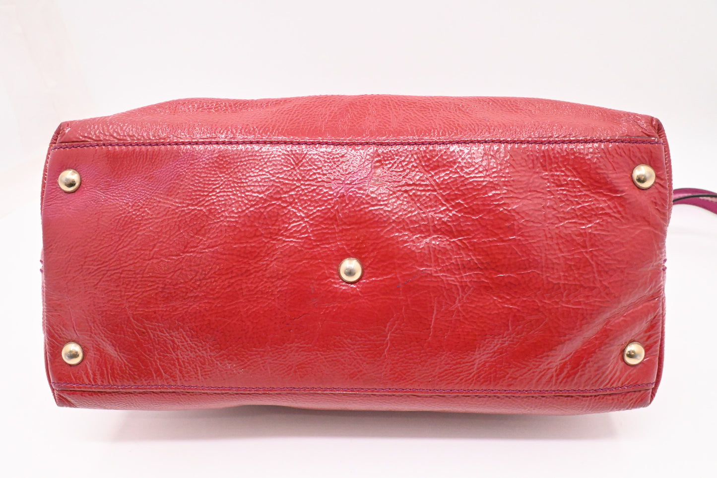 Gucci Soho 2way Bag in Red Patent Leather