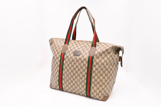 Gucci Travel Tote in GG Supreme Canvas