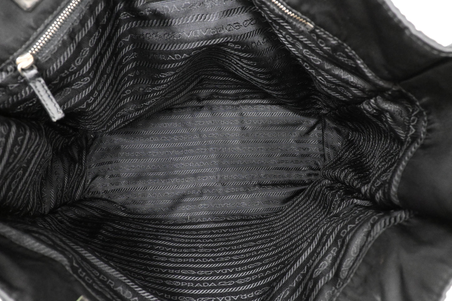 Prada Shoulder Bag in Black Nylon