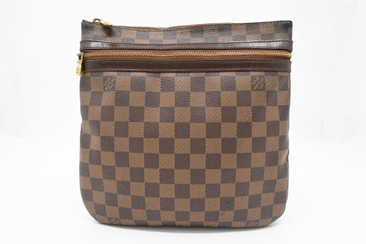 Louis Vuitton Pochette Bosphore in Damier Ebene Canvas