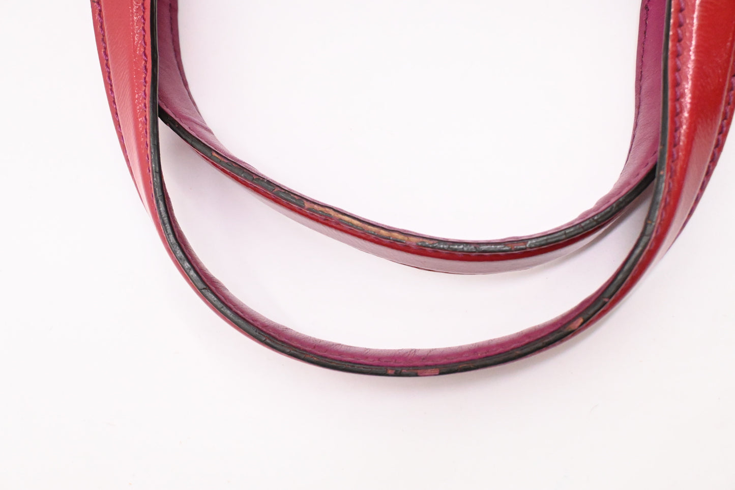 Gucci Soho 2way Bag in Red Patent Leather