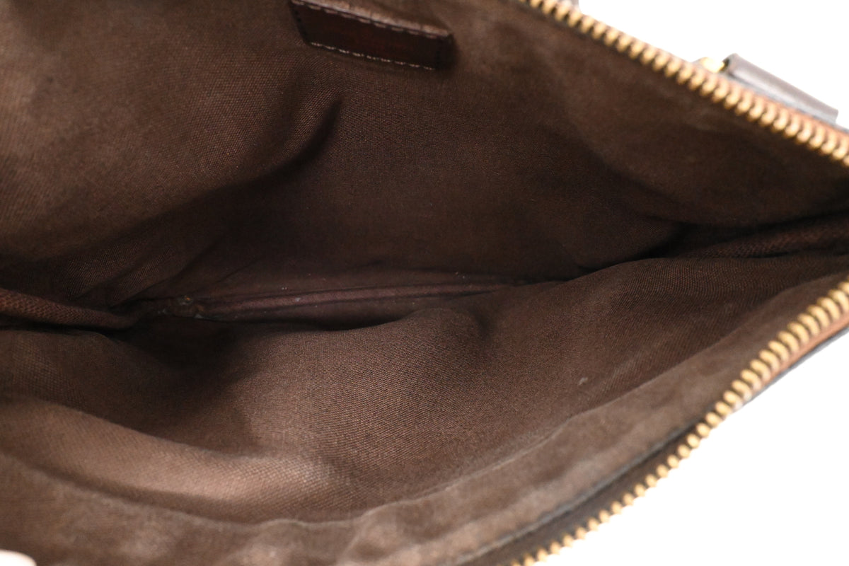 Louis Vuitton Pochette Bosphore in Damier Ebene Canvas